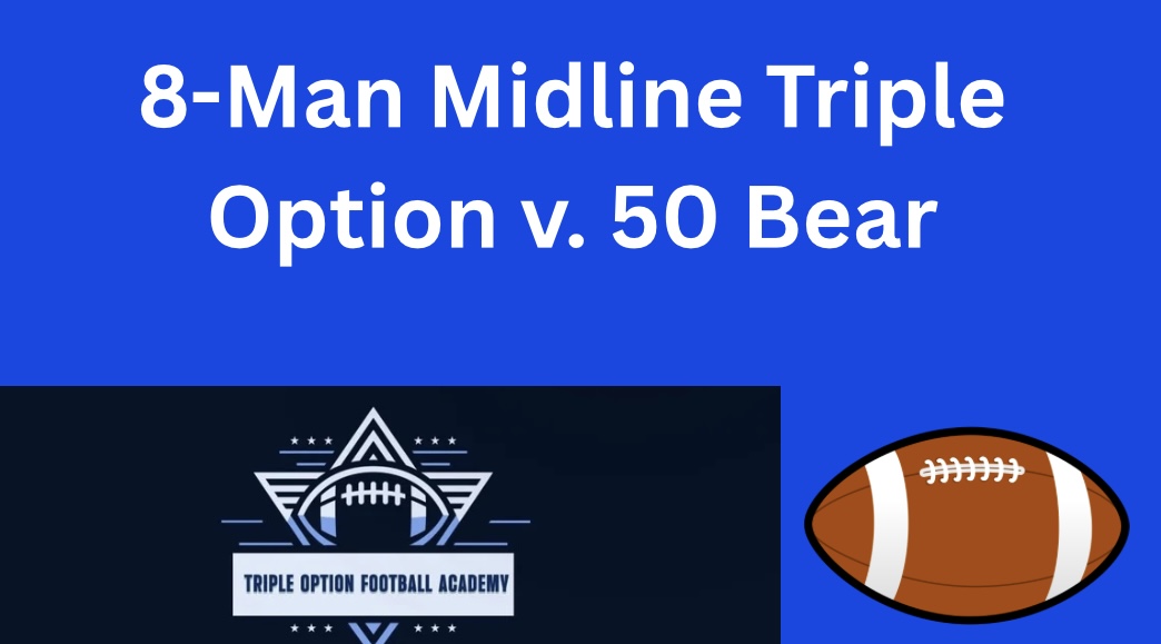 8-Man Midline Triple Option v. 50 Bear