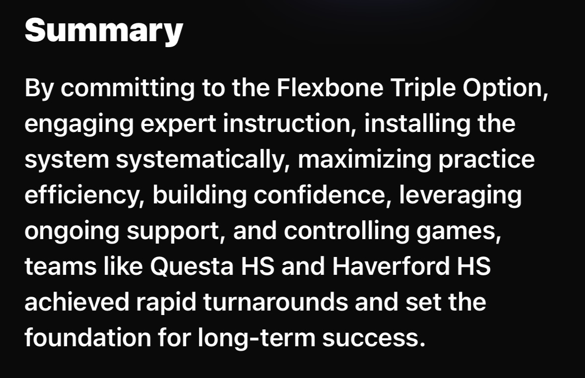 7-Step Process to Win with the Flexbone Triple Option Offense