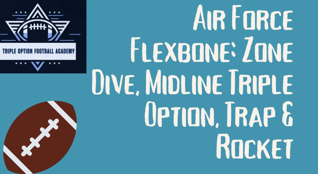 Air Force Flexbone: Zone Dive, Midline Triple Option, Trap & Rocket