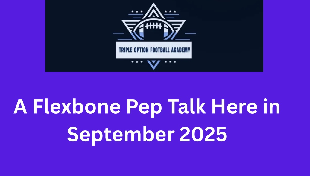 A Flexbone Pep Talk Here in September 2025