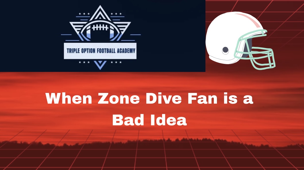 When Double Fan on Zone Dive is a Bad Idea