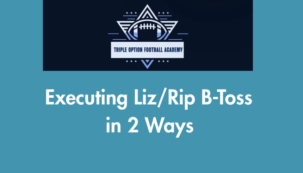 Executing Liz/Rip B-Toss in 2 Ways