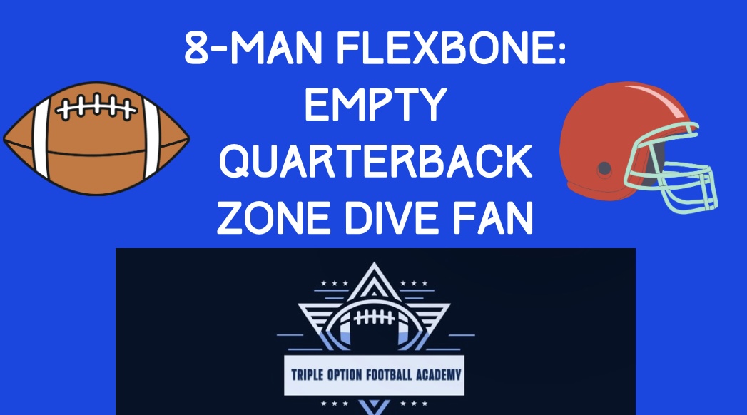 8-Man Flexbone: Empty Quarterback Zone Dive Fan 8-Man Flexbone: Empty Quarterback Zone Dive Fan