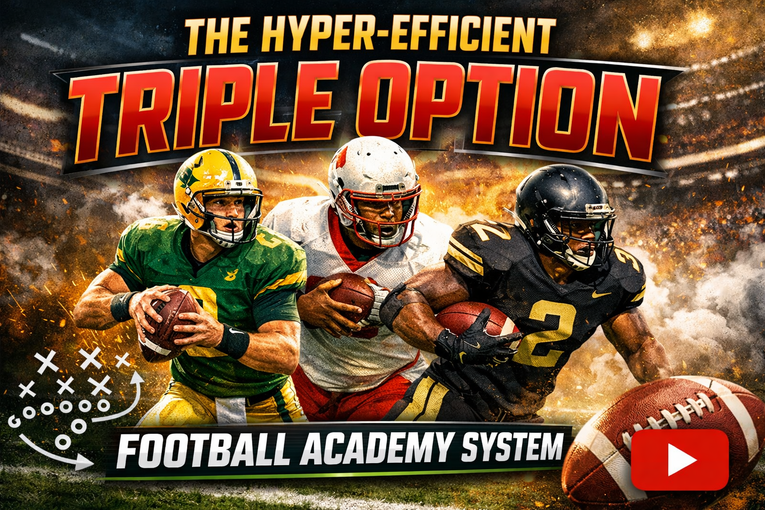 The Hyper-Efficient Triple Option Football Academy System