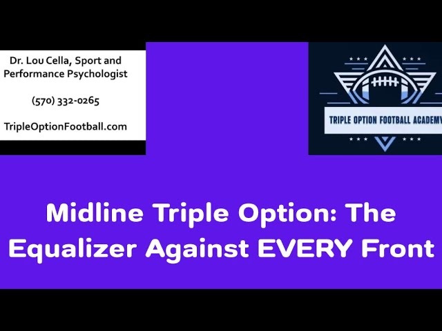 Midline Triple Option is the Ultimate Equalizer Against Any Defensive Front