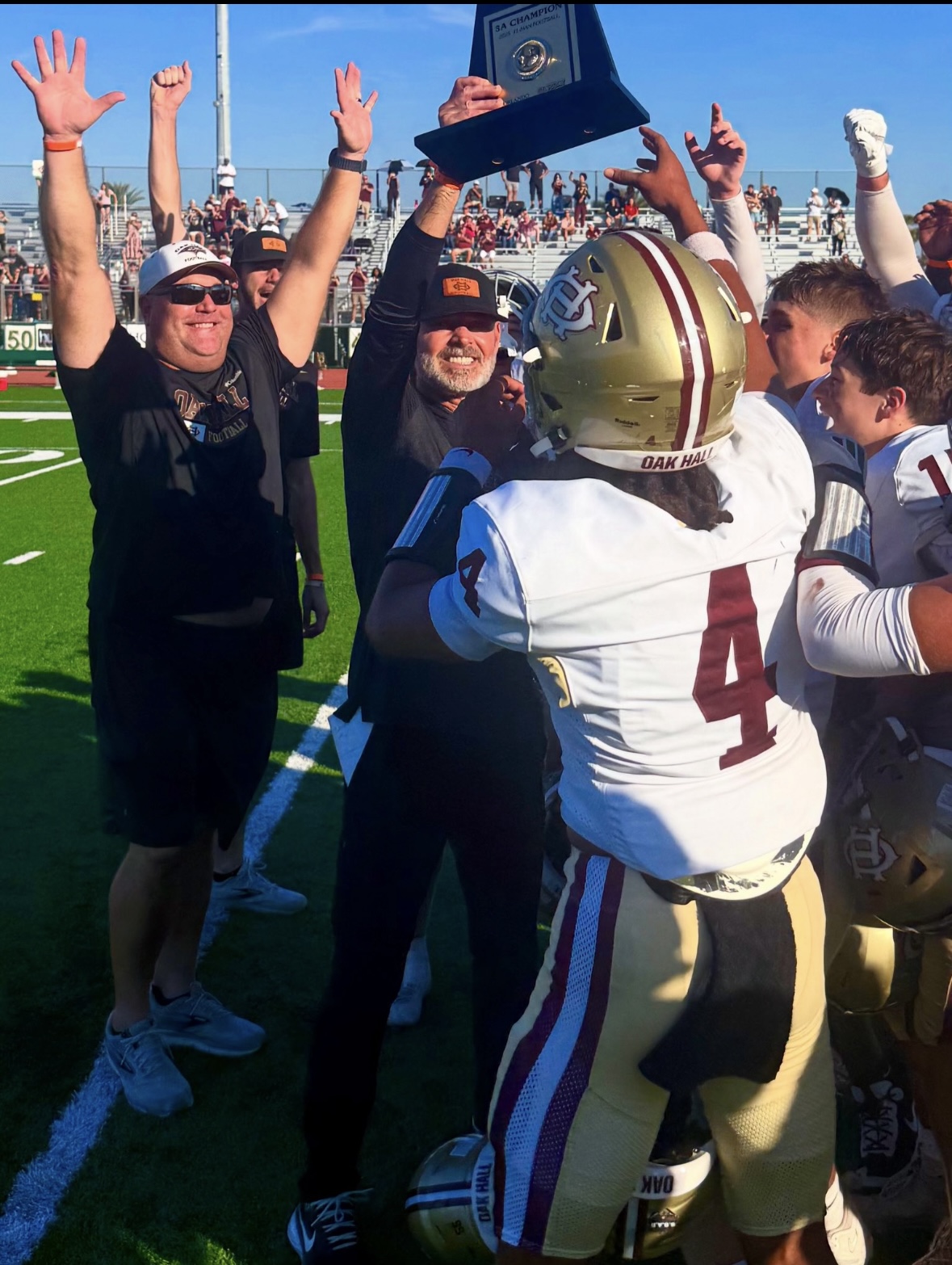 Oak Hall Wins SSAA Class 3A State Championship in Florida After Working With Dr. Cella