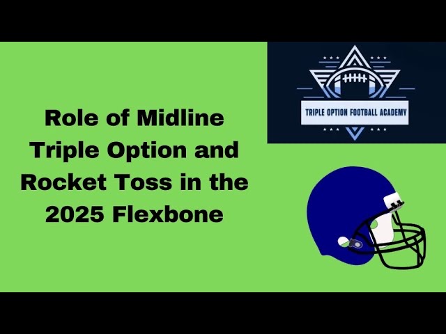 Role of Midline Triple Option and Rocket Toss in Today’s Flexbone