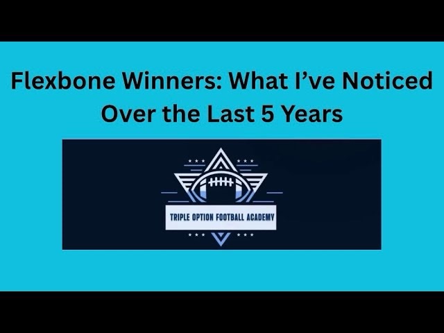 Flexbone Winners—What Separates Greatness?