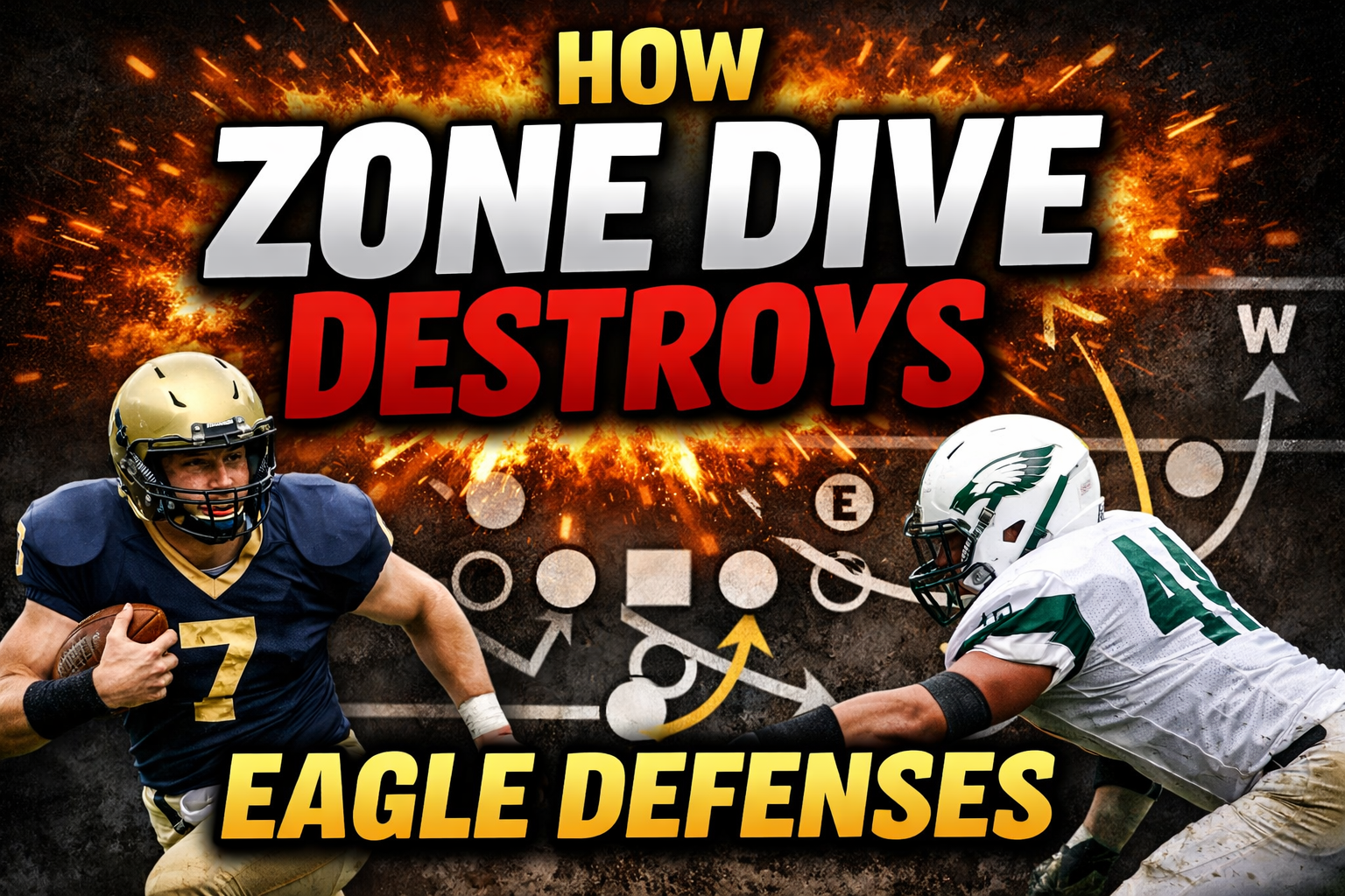 Flexbone Offense: How Zone Dive Destroys Eagle Defenses