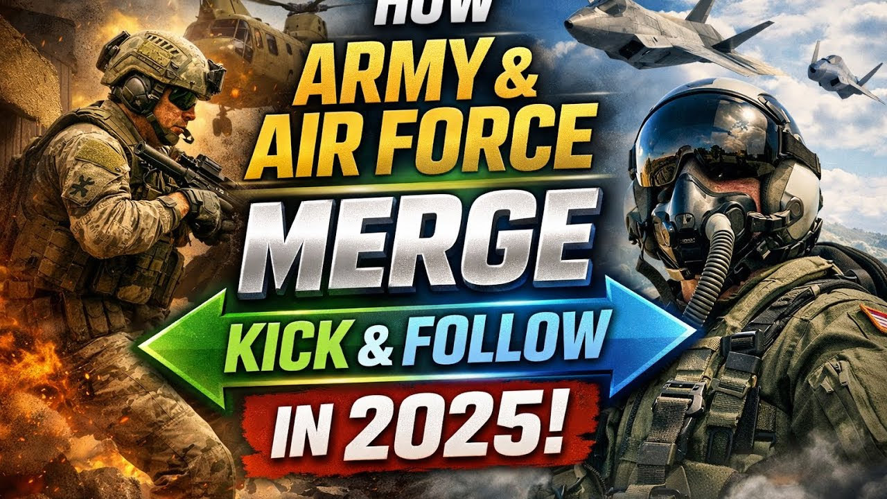 How Army and Air Force Merged Kick and Follow Into One Concept in 2025