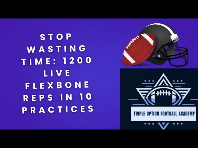 Stop Wasting Time: Get 1200 Live Flexbone Reps in 10 Practices