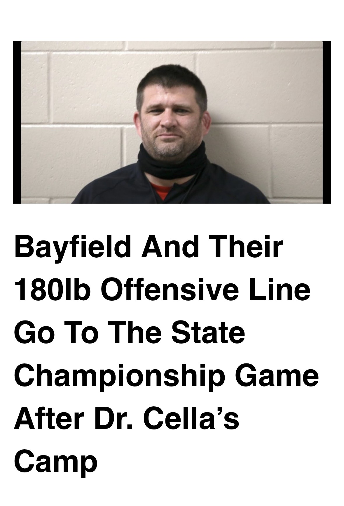 Bayfield HS (CO) Goes to the STATE CHAMPIONSHIP After Dr. Cella’s Flexbone Camp
