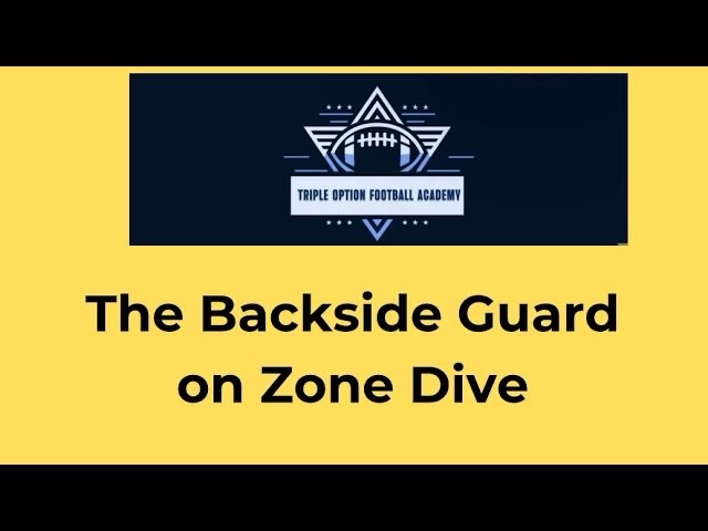 Backside Guard on the Zone Dive