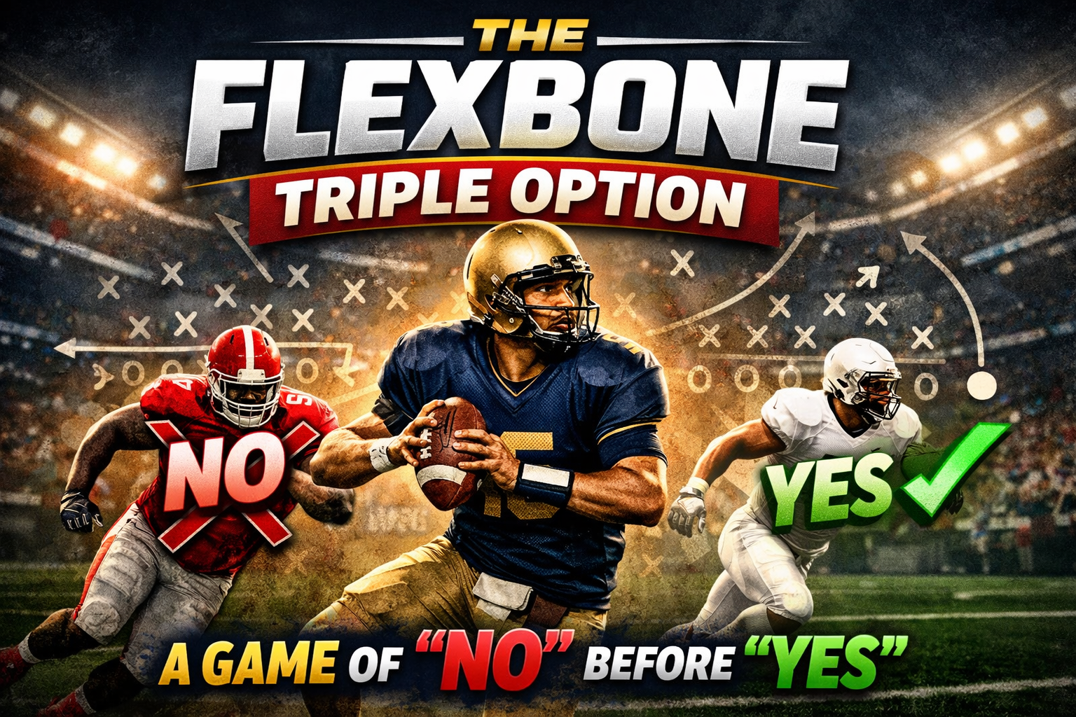 The Flexbone Triple Option: A Game of “No” Before “Yes”