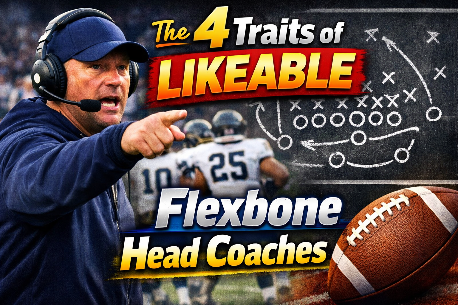 The 4 Traits of LIKEABLE Flexbone Head Coaches