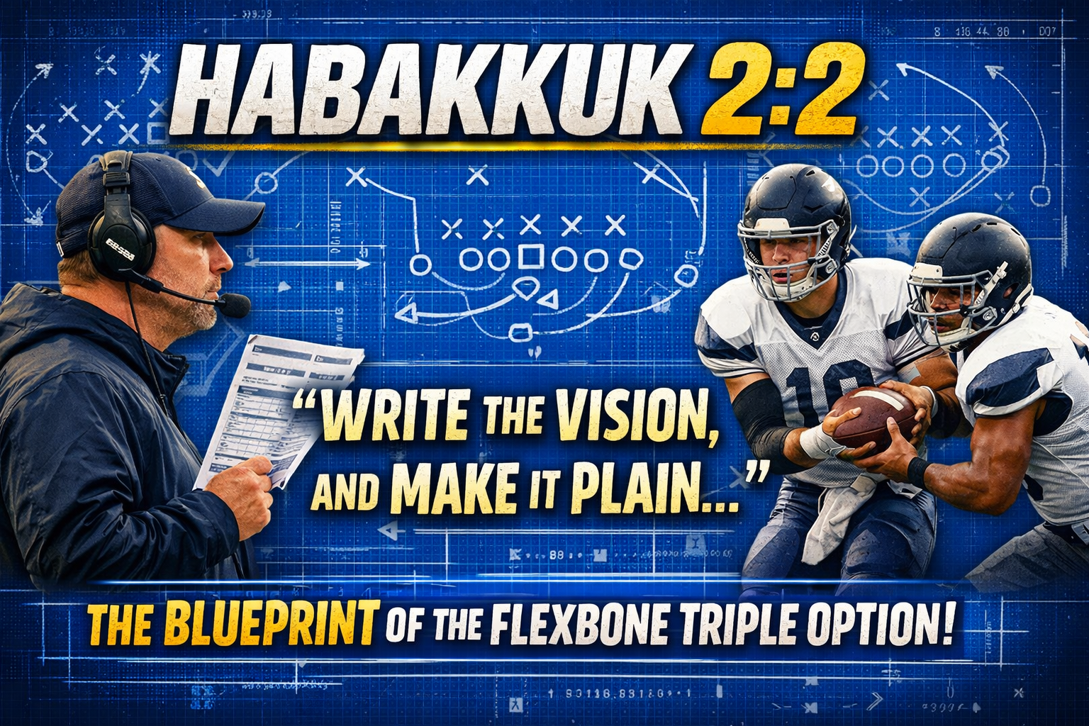 Habakkuk 2:2 is the Blueprint of the Flexbone Triple Option