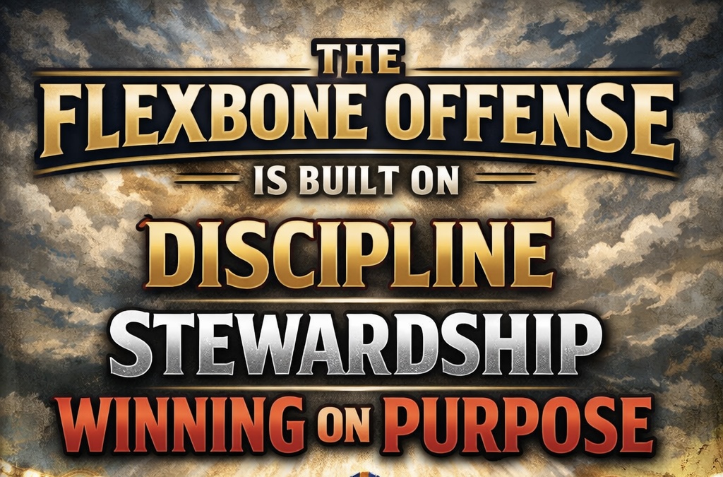 The Flexbone Offense is Built on Discipline, Stewardship, and Winning on Purpose