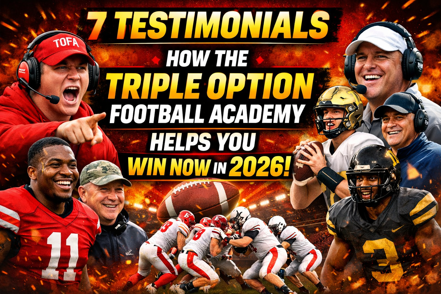 7 TESTIMONIALS: How the Triple Option Football Academy Helps You Win NOW in 2026