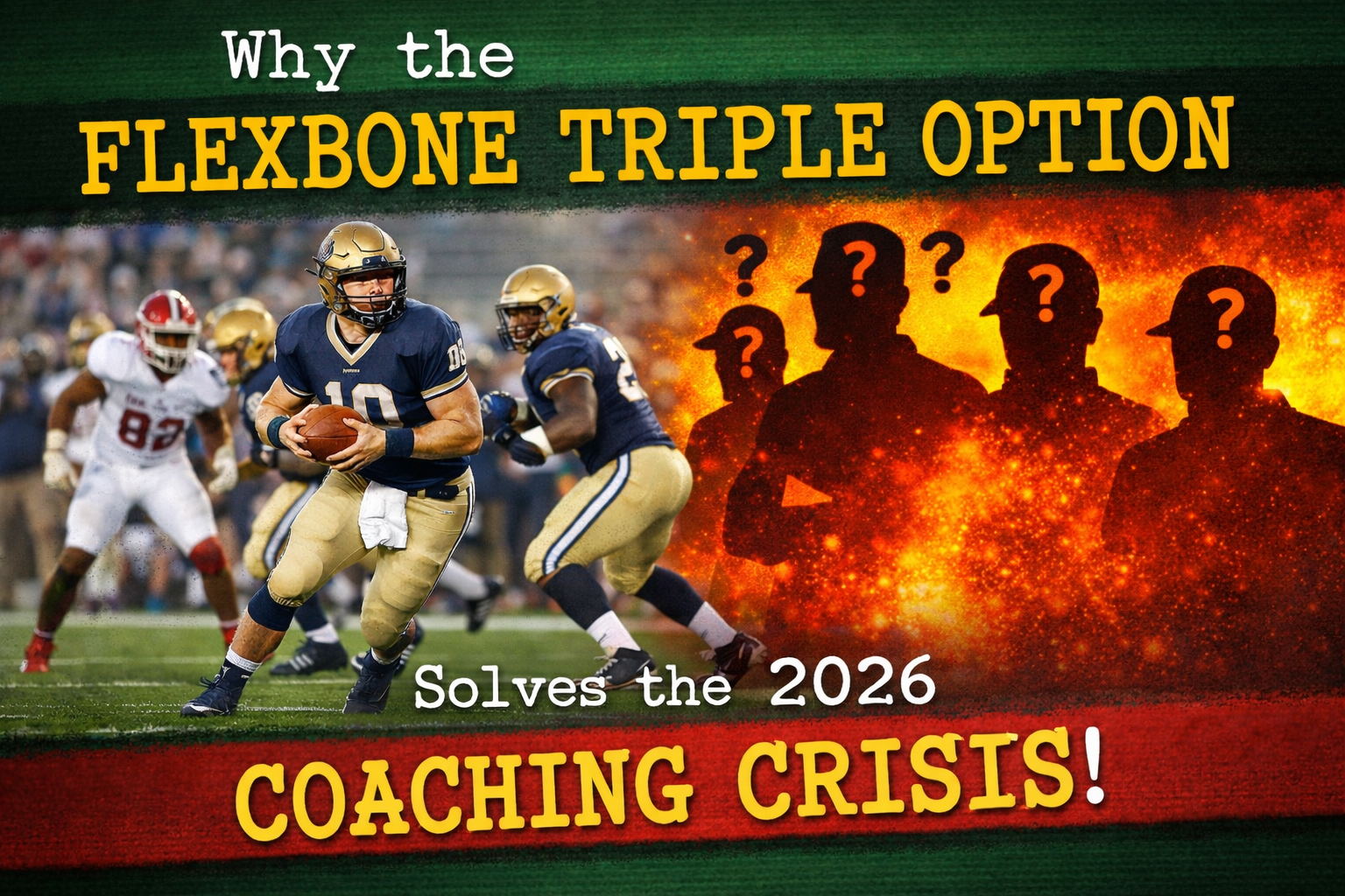 Why the Flexbone Triple Option Solves the 2026 Coaching Crisis