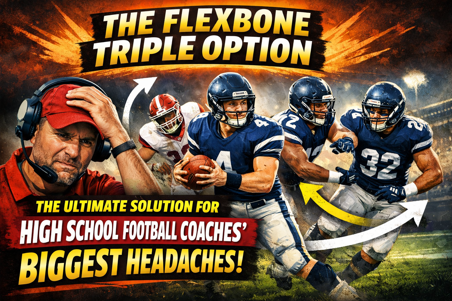 The Flexbone Triple Option: The Ultimate Solution for High School Football Coaches’ Biggest Headaches