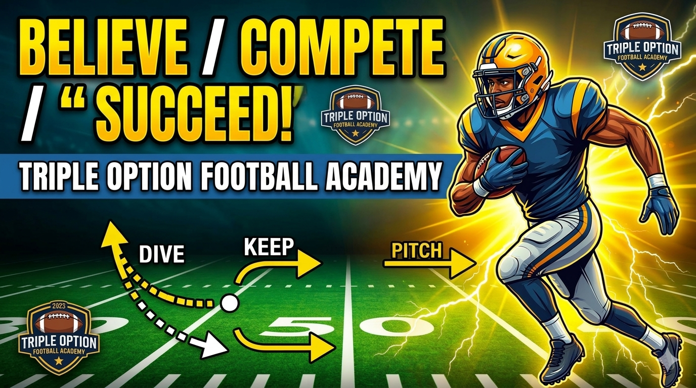 Believe — Compete — Succeed: Triple Option Football Academy