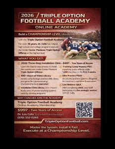 Triple Option Football Academy — Online Academy $997