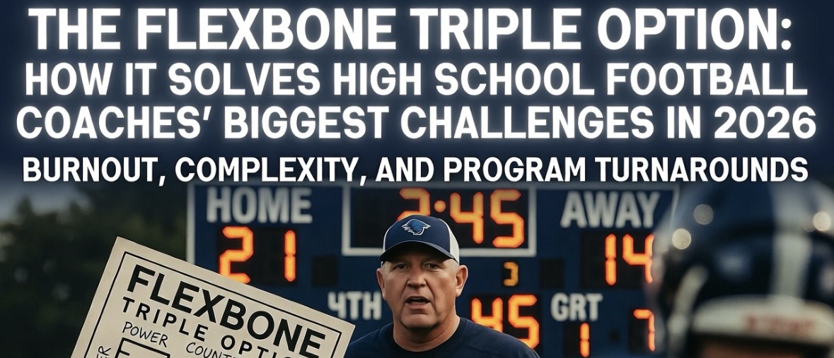 The Flexbone Triple Option: How It Solves High School Football Coaches’ Biggest Challenges in 2026 – Burnout, Complexity, and Program Turnarounds