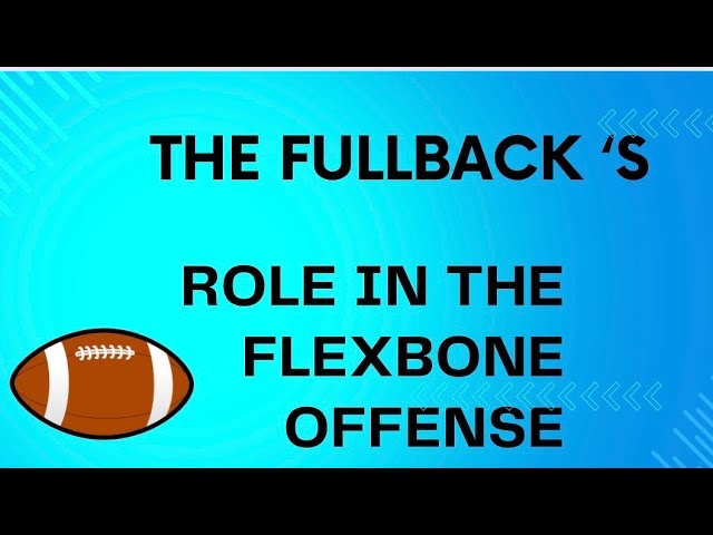 The Role of the Fullback in the Flexbone Offense And The Role of the Fullback in the Flexbone Offense