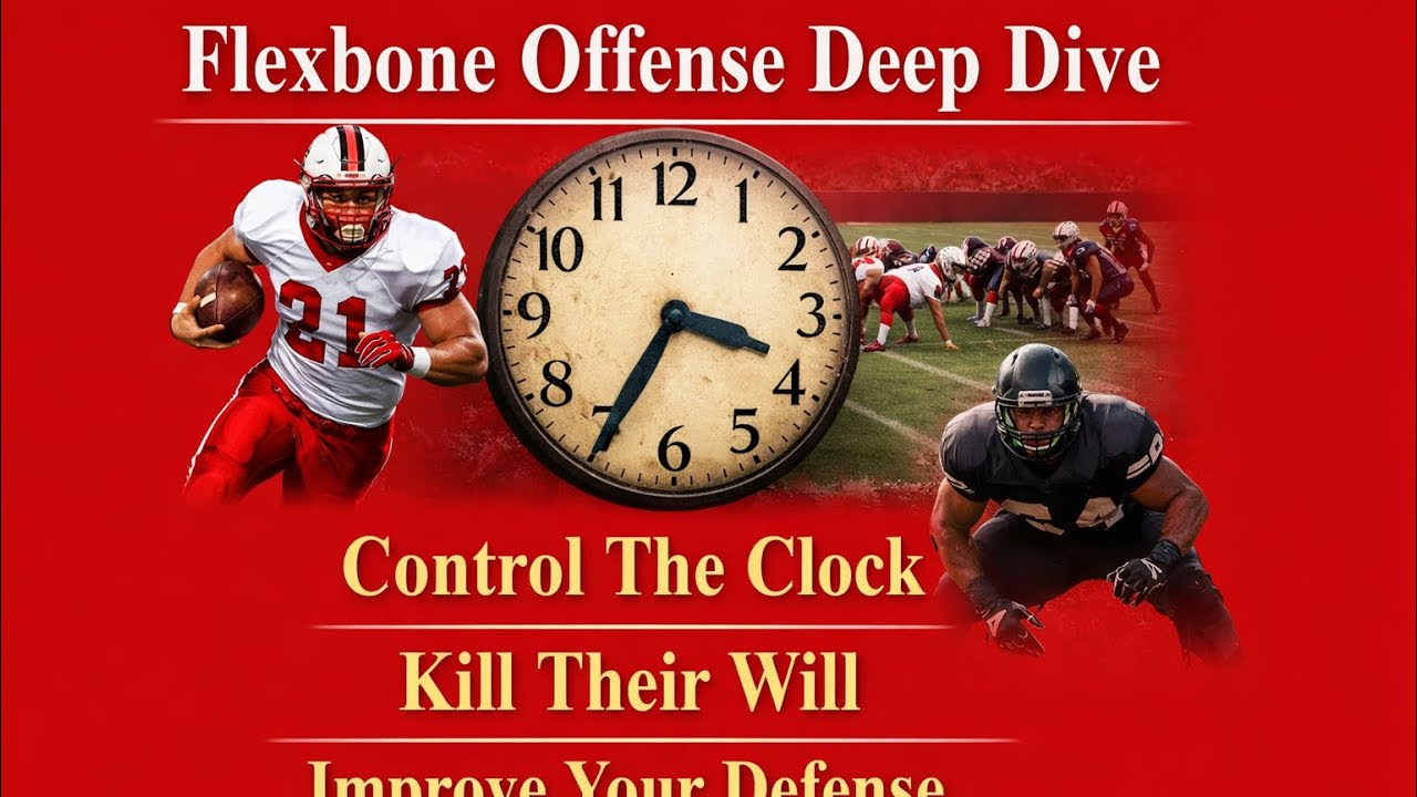 Flexbone Football Offense Deep Dive: Control The Clock, Kill Their Will, and Improve Your Defense