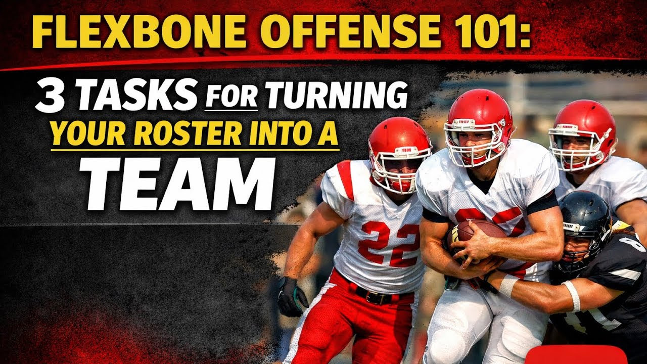 Flexbone Football 101: 3 Tasks for Turning Your Roster Into a TEAM