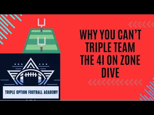 Why You Can’t Triple Team the 4i When Running Zone Dive