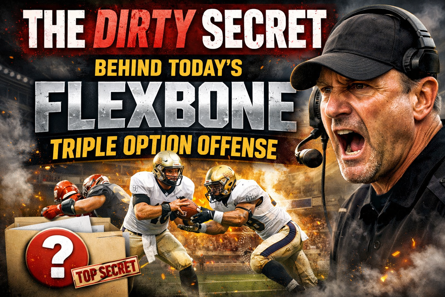 The Dirty Secret Behind Today’s Flexbone Triple Option Offense