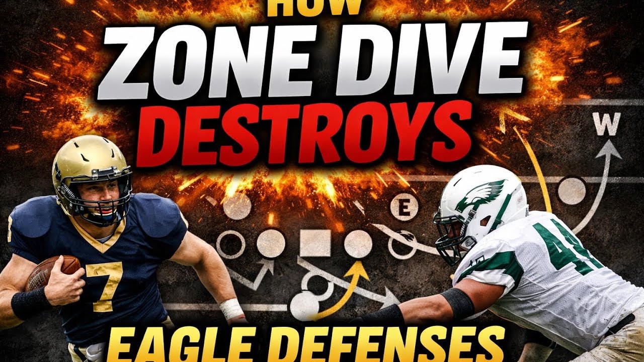 Flexbone Zone Dive Destroys Eagle Defenses